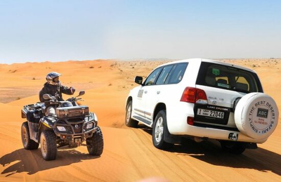 Combo Desert Safari 4x4 y Quad Dubai